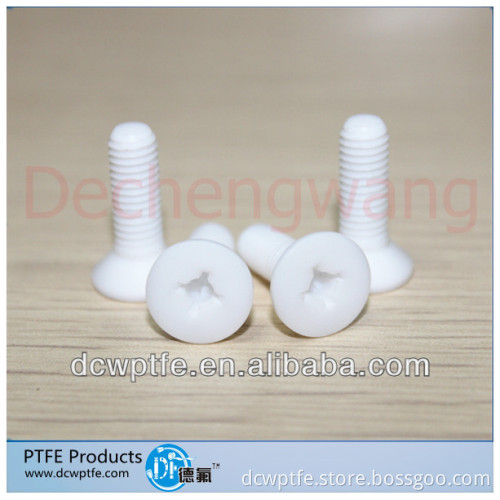 #10-24 Flat Head Teflon Screw